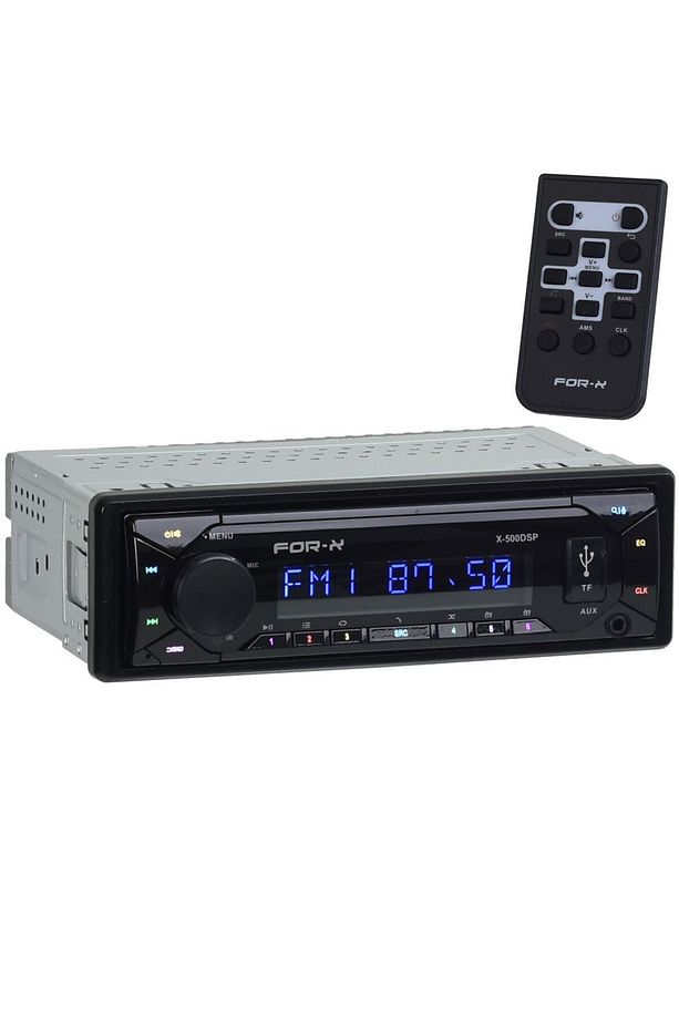 4X60W DSP Control İşlemcili Profesyonel 6 RCA Çıkışlı Oto Teyp X-500 DSP - 5