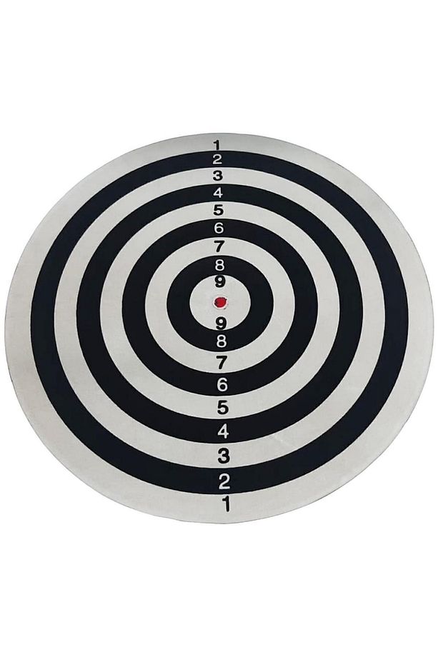 Flocked Dart Seti 45 Cm (18 İnç) Büyük Boy + 6 Dart Oku (18 Gr) Hedef Tahtası - 2