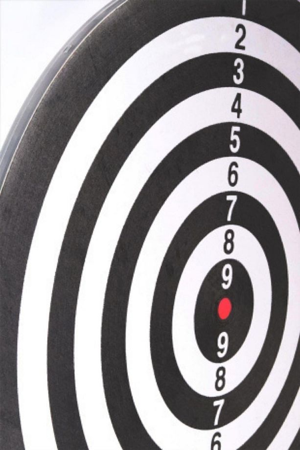 Dart Seti 38 cm (15 İnç) + 6 Dart Oku (6 Gr) Hedef Tahtası - 4