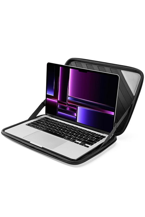 Fancy Case-A06 14" Siyah iPad Kılıfı A06D2D1 - 5