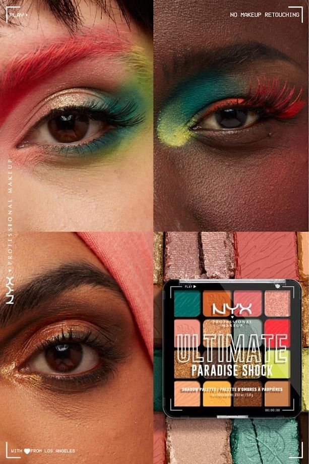 Ultimate Shadow Palette - Paradise Shock Göz Farı Paleti - 6