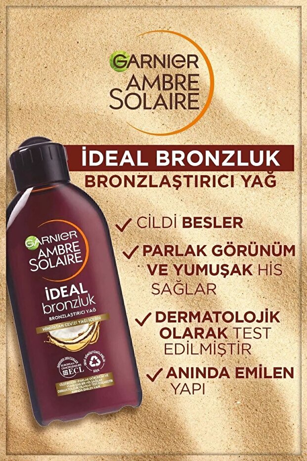 Ambre Solaire Bronzlaştırıcı Yağ 200ml&sensitive Advanced Güneş Koruyucu Çocuk Sprey Gkf50 150ml - 5
