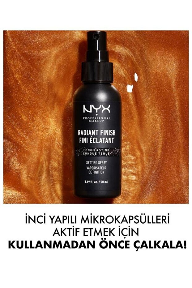 Işıltılı ve Aydınlık Bitişli Makyaj Sabitleyici Sprey - Her Cilt Tipine Uygun - 6