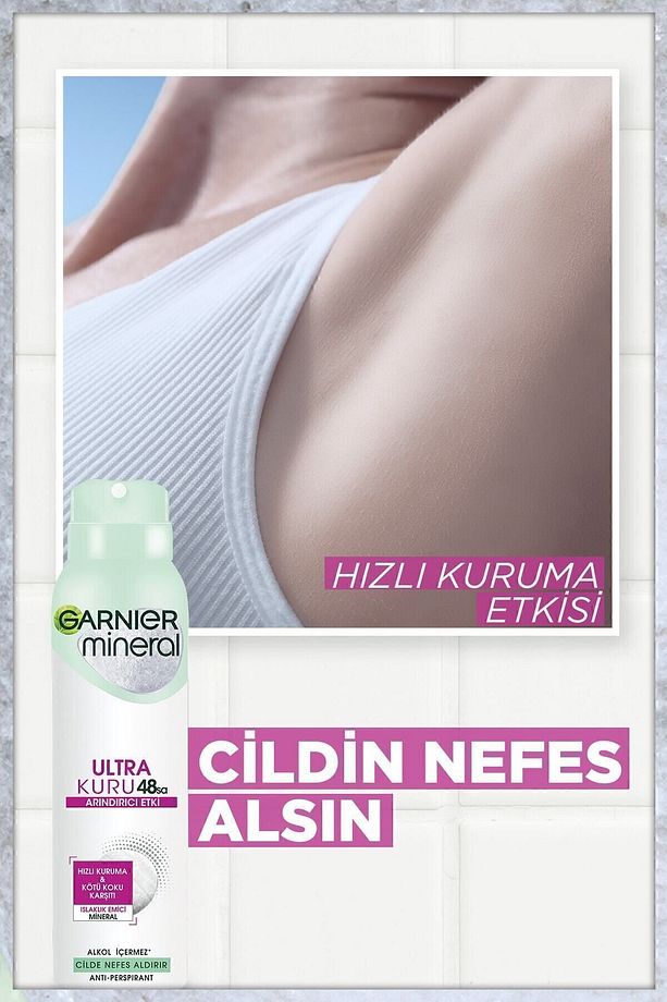 Mineral Ultra Kuru Kadın Sprey Deodorant 3600541932654 - 4