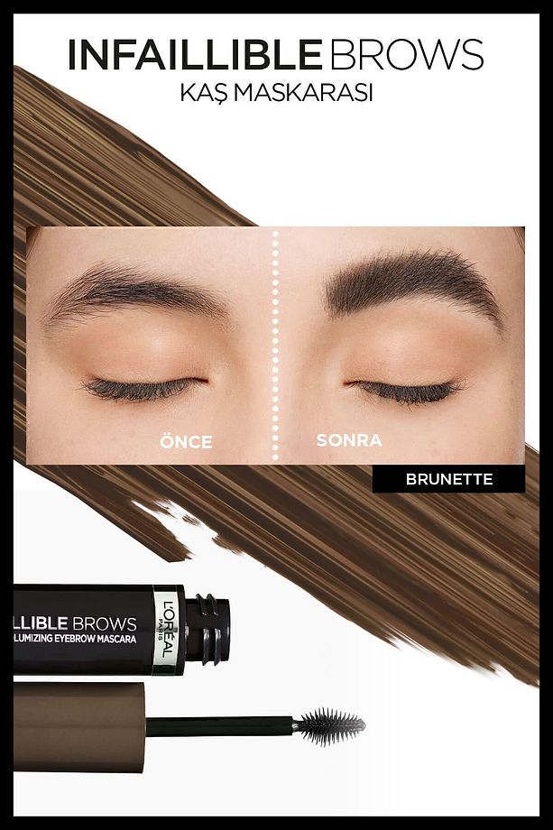 Infaillible Brows Volumizing Kaş Maskarası – Brunette - 4
