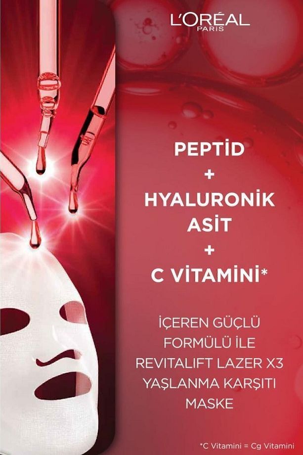 Revitalift Lazer X3 Yaşlanma Karşıtı Maske 3lü Set - 6