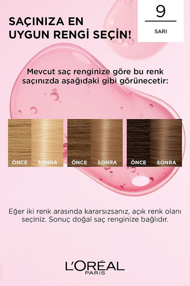 Excellence Creme Saç Boyası 9 Sarı - 6