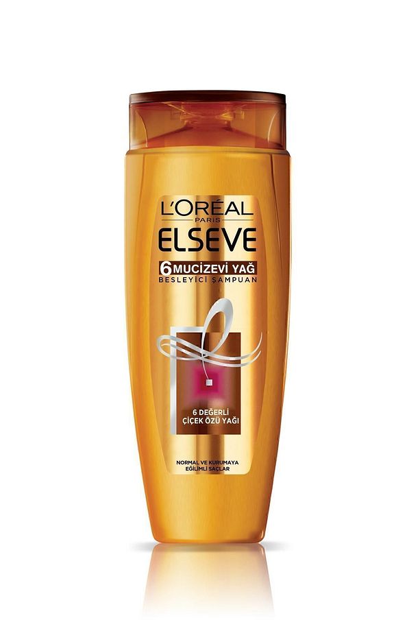 L'oréal Paris 6 Mucizevi Yağ Şampuan 550 ml - 1