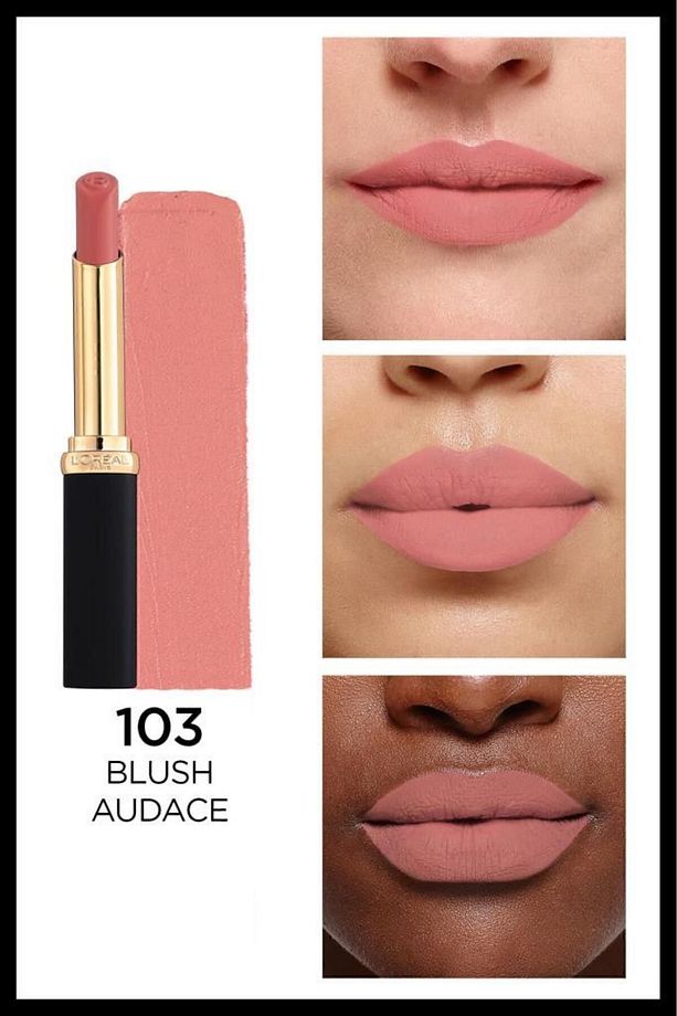 L'Oréal Paris Color Riche Intense Volume Matte Ruj - 103 Blush Audace - 2