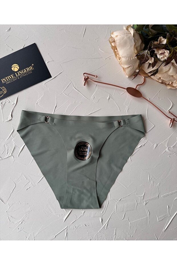Lovely Heart Accessory Original Laser Cut Stitch-Free Imported Panties/Slip-2810