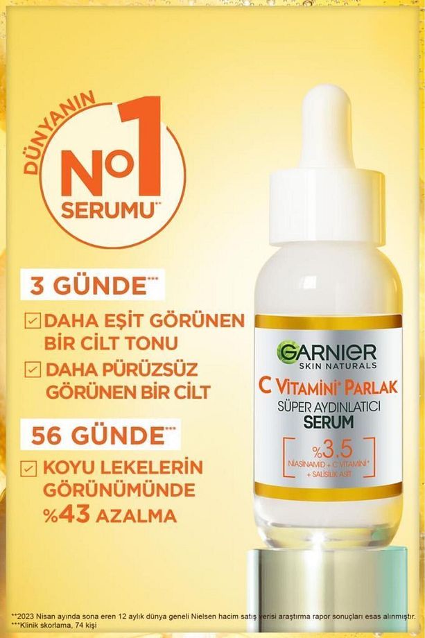 Maybelline Instant Anti Age Eraser Kapatıcı 01 & Garnier C Vitamini Parlak Süper Aydınlatıcı Serum - 5