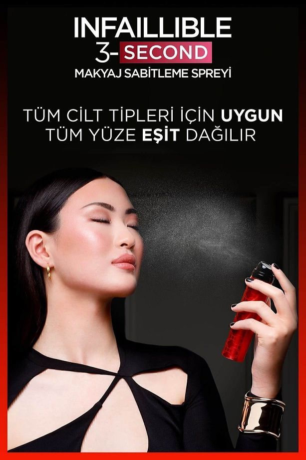 Infaillible 3-Second Makyaj Sabitleme Spreyi – Setting Spray - 3