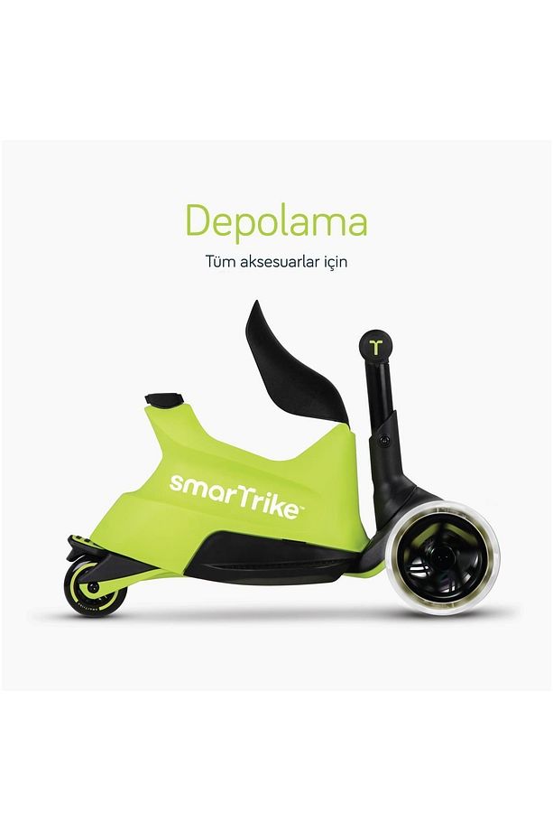 Xtend Büyüyebilen Ride On Scooter (1 - 12 Yaş) - Lime - 5