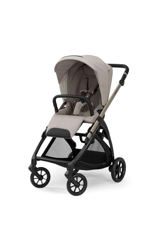 Electa+ Tek El Tek Hamle ile Katlanıp Açılan Çift Yön Bebek Arabası -Battery Beige - 2