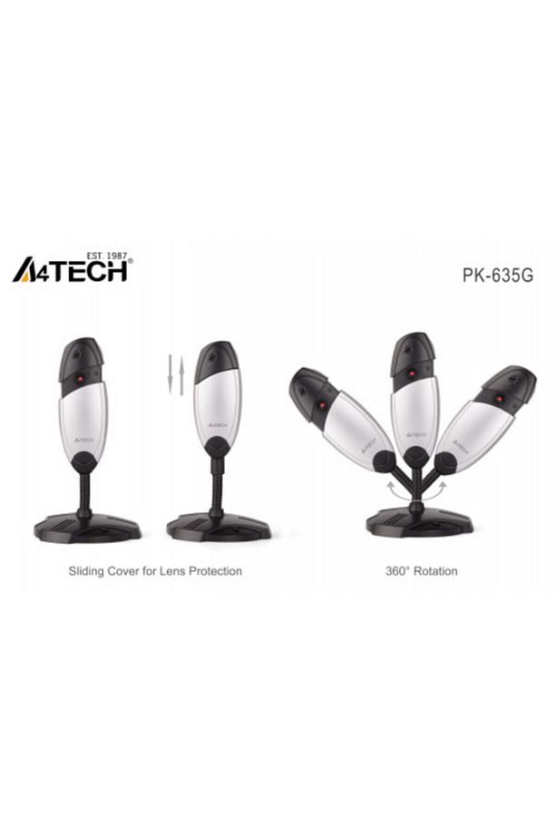 A4-tech Pk-635g Anti-glare 480p Mikrofonlu Webcam - 1
