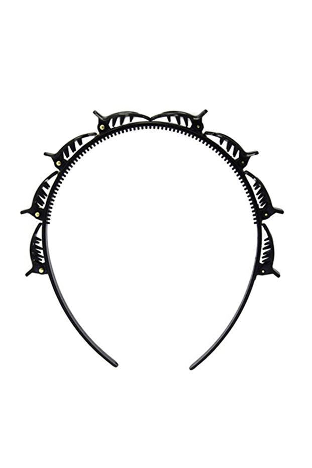 Women's clip-on crown hair clip, high quality.