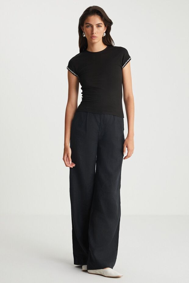 Siyah Modal Tişört - 2