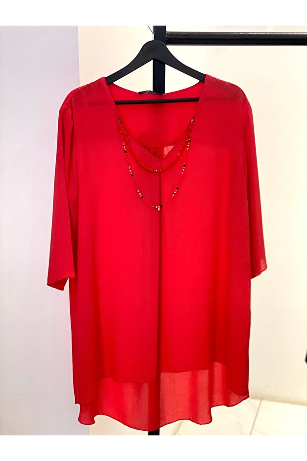 NAR ÇİÇEĞİ BONCUKLU TUNİK - 2