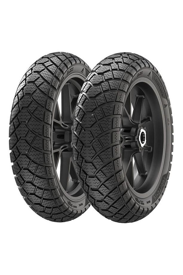 Takım RKS Spontini 90/90-12 ve 3.50-10 SC500 Kış Lastiği Ön Arka Set - 4