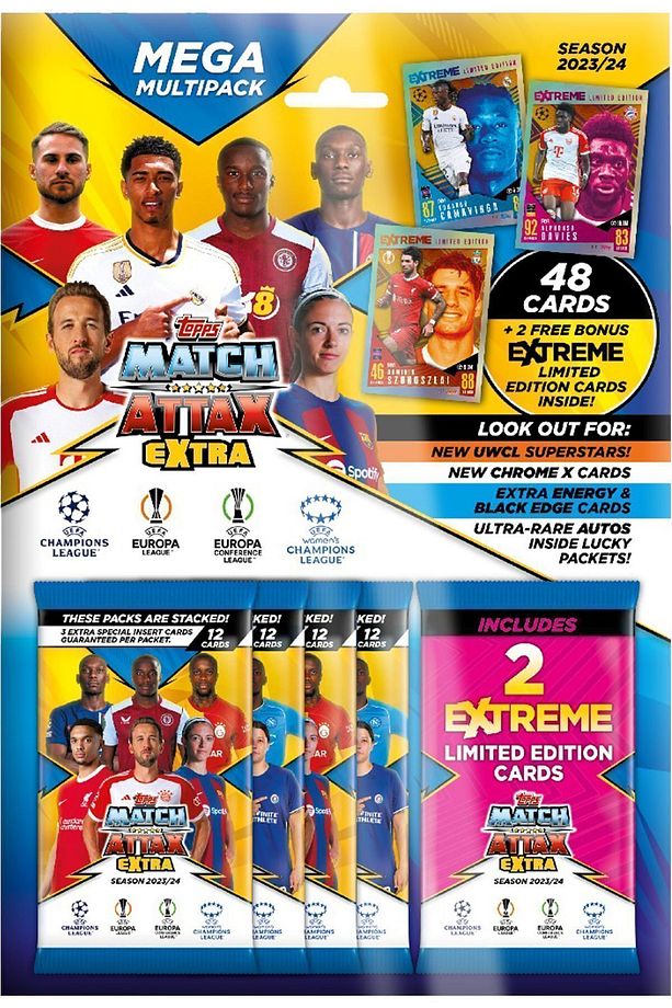 Match Attax Extra 23/24 - Mega Multipack - 3