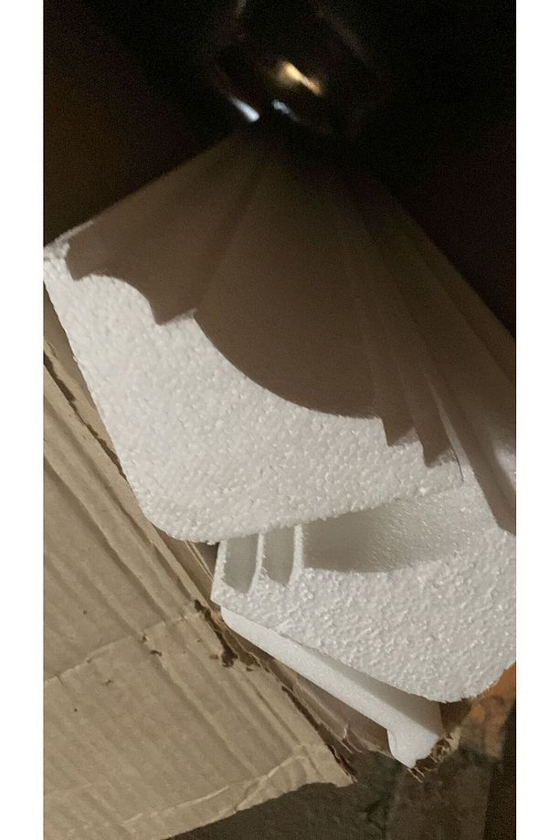 Hazır Korniş Önü Strafor Kartonpiyer Klk-1 10*10cm 2 Adet (4 METRE) - 4