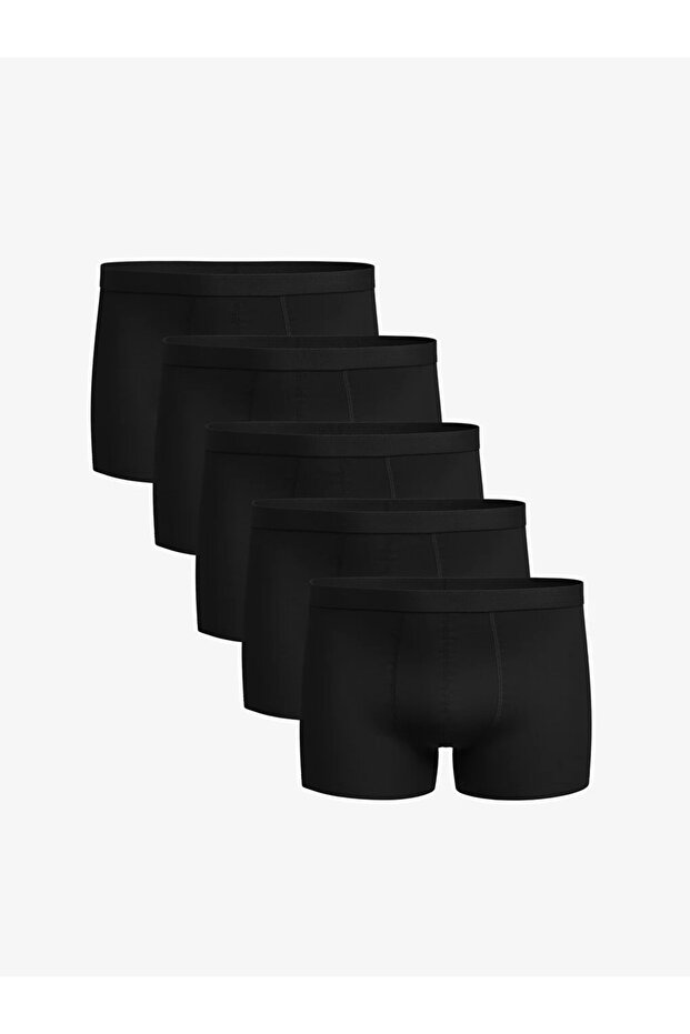 LCW DREAM Standart Kalıp Pamuklu Esnek Erkek Boxer 5'li - 1