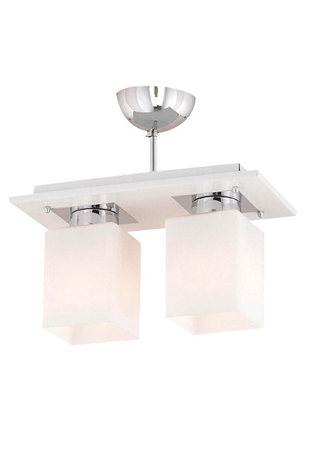 Atlas 2 Li Beyaz Modern Genç Odası Mutfak- Banyo Mutfak Salon Spot Avize - 2