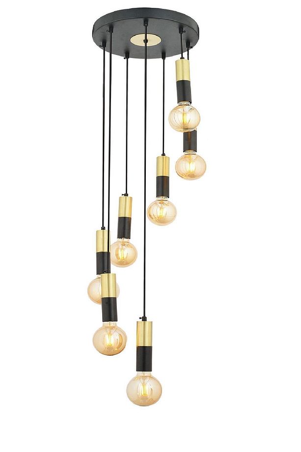 Miranda 7Li Sarkıt Eskitme Sarkıt Modern Genç Odası Mutfak Salon Sarkıt Avize - 1