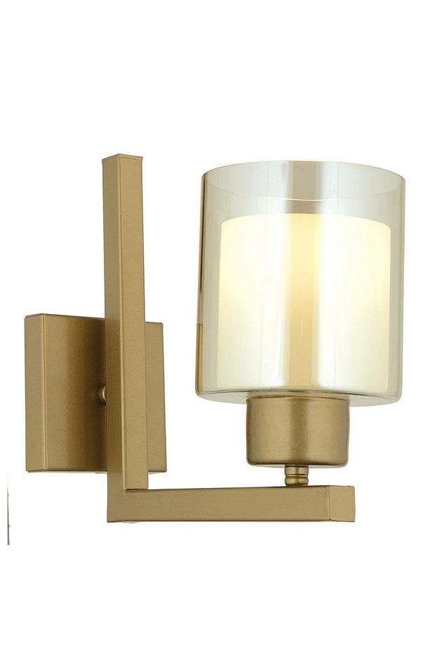 Tisse Eskitme Boyalı Çift Camlı Duvar Lambası Yatak Odası-Yatak Başı-Banyo İçin Modern Aplik - 2
