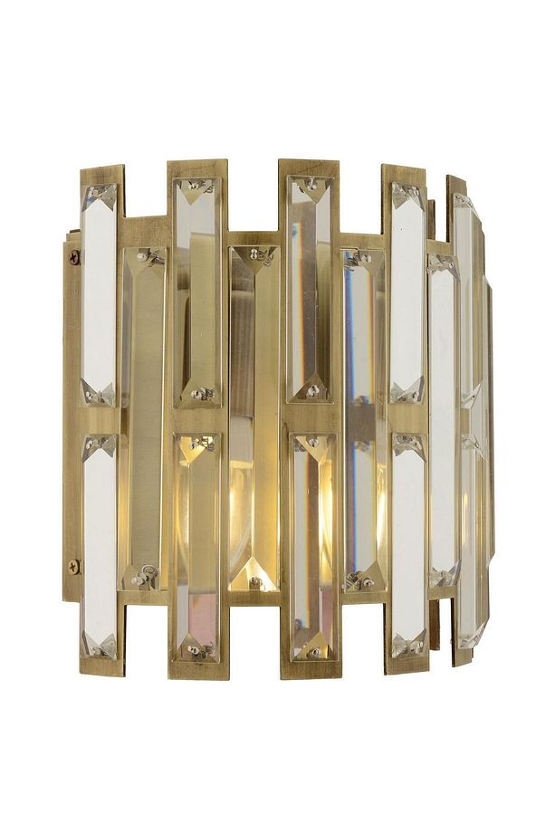 Gallıano Eskitme Boyalı Kristal Taşlı Duvar Lambası Yatak Odası-Yatak Başı-Salon için Aplik - 6
