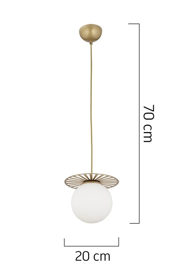 Rakes Tekli Eskitme Modern Koridor Mutfak Salon Sarkıt Avize - 5