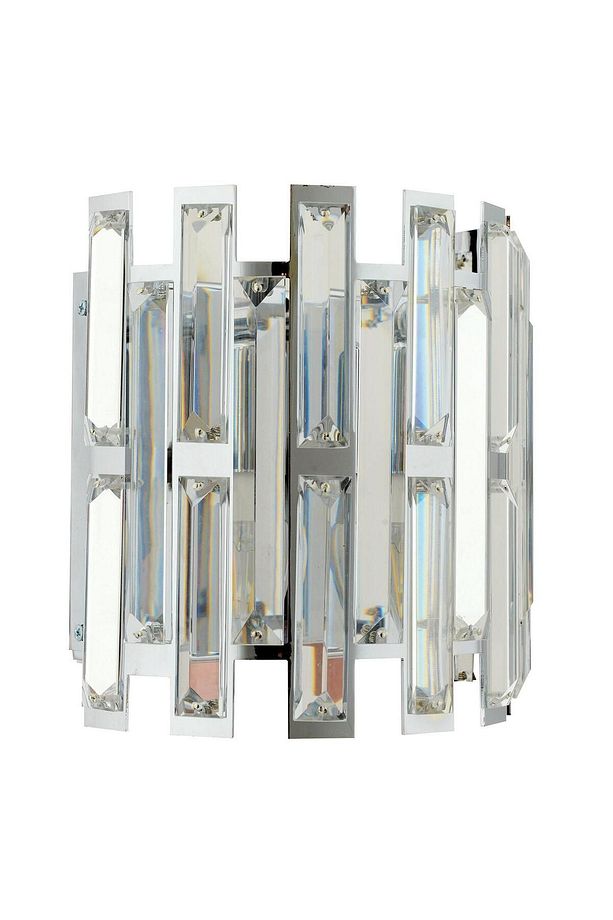 Gallıano Krom Kaplamalı Kristal Taşlı Duvar Lambası Yatak Odası-yatak Başı-salon Için Aplik - 4