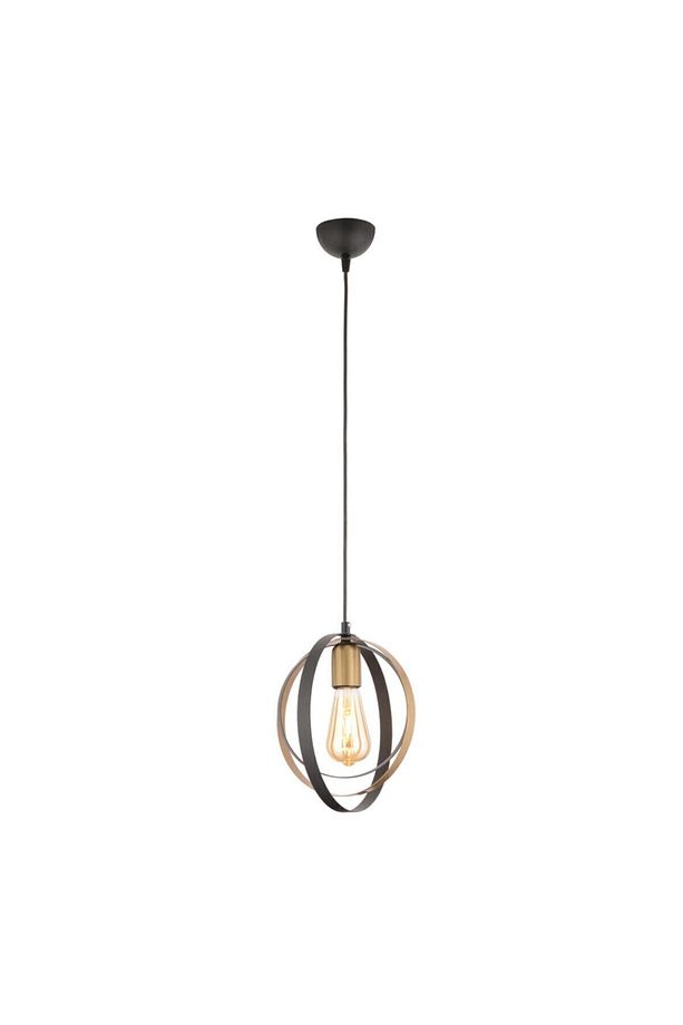 Avanos Tekli Siyah Modern Koridor Mutfak Salon Retro Avize - 2