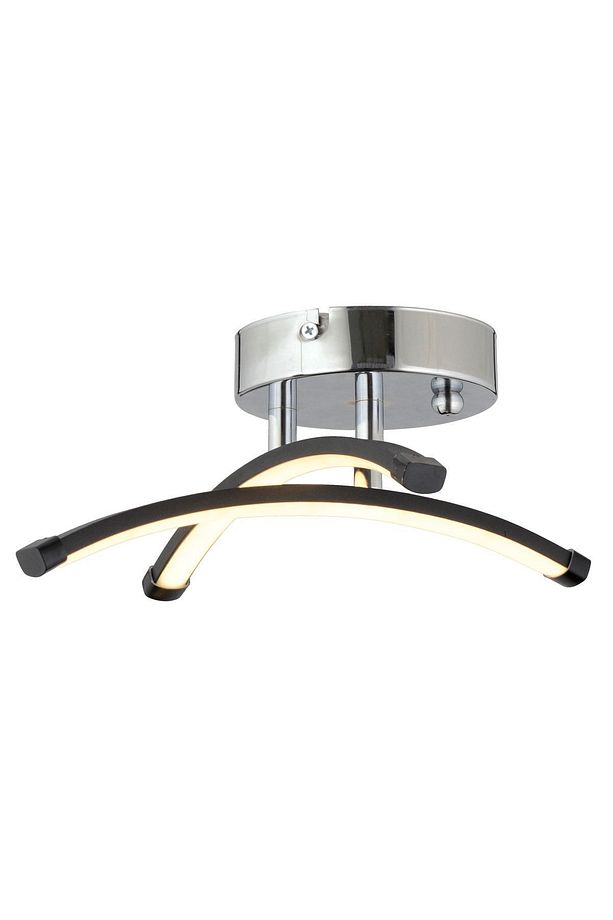 Dosse 2Li Siyah 15 Watt Plafonyer 3 Renkli Ledli Modern Mutfak Banyo Led Salon Sarkıt Avize - 4