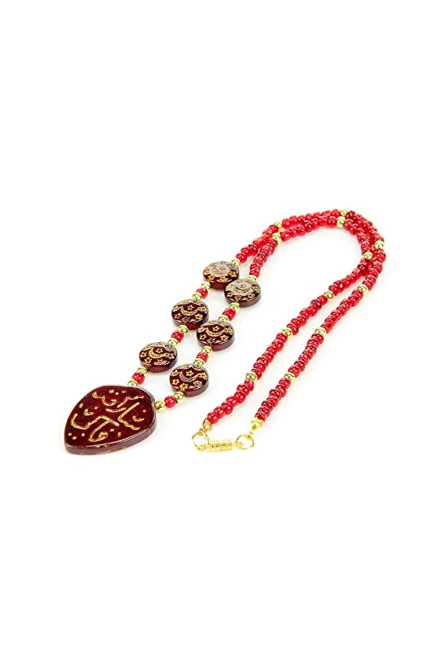 Akik Yazılı Kolye - 4