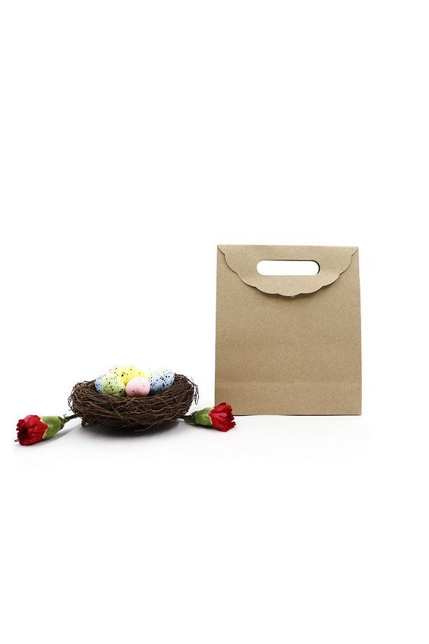 Zarf Model Yapışkanlı Hediyelik Karton Poşet 1 Adet 18 X 21 X 8 Cm Hediye Kutusu - 3