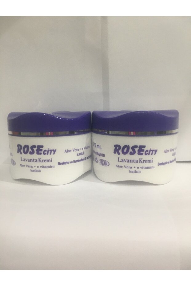 Rose City Nourishing and Moisturizing Lavender Cream with Aleo Vera and Vitamin E 230 ml (Pack of 2)