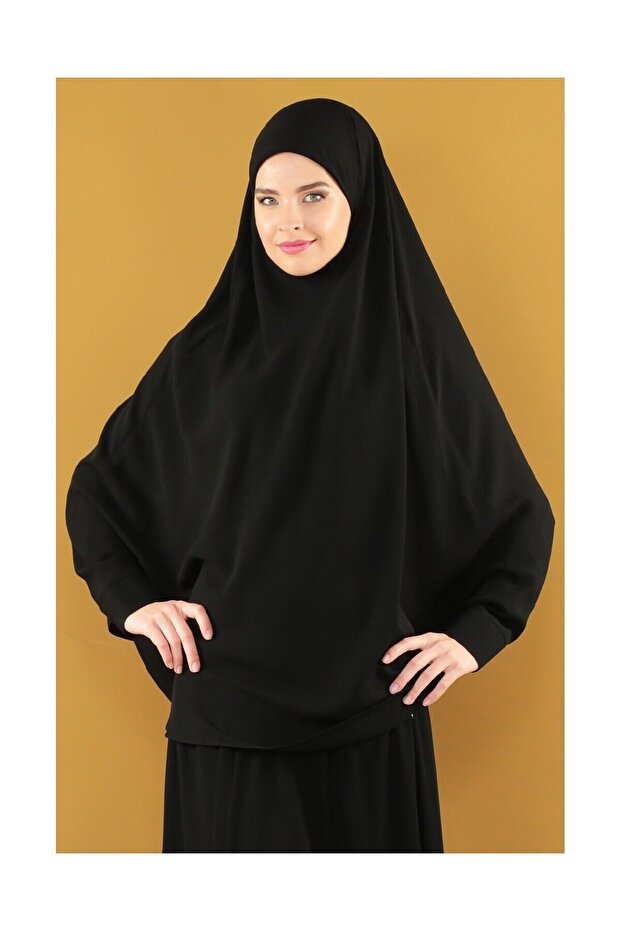 Çarşaf Soft 2 Parça Peçeli Sultanbaş - 3