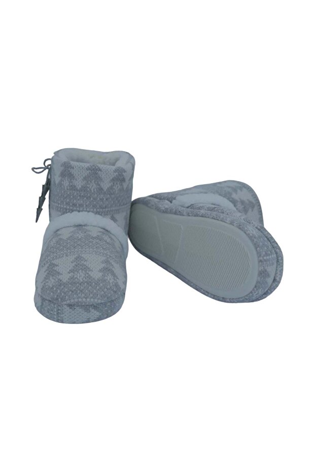 Tree - Yılbaşı Desenli Kadın Panduf - 4