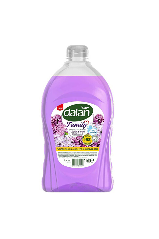 Lilac Buku - Sivi Soap Family, 1.5 Lt