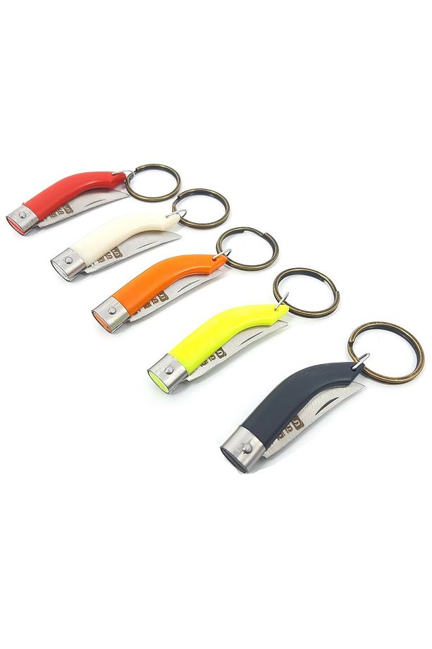 5 Adet Mini Cep Çakı Küçük Katlanır Anahtarlık - 1