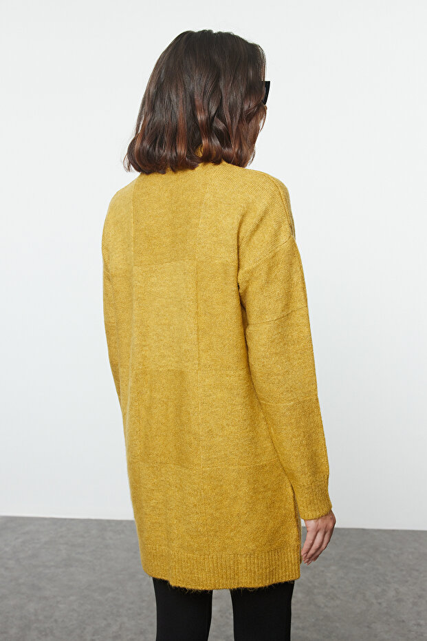 Πλεκτό πουλόβερ Oil Green Soft - TCTAW25AK00050 - 5