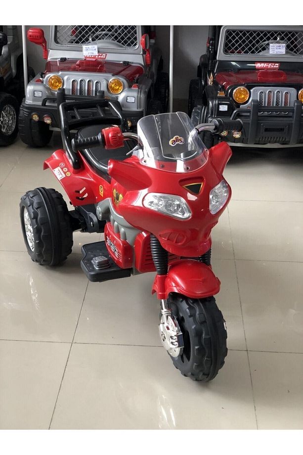 Kırmızı Aliş Go Way 404 12v. Turbo 3-7 Yaş Dev Akülü Motor - 2