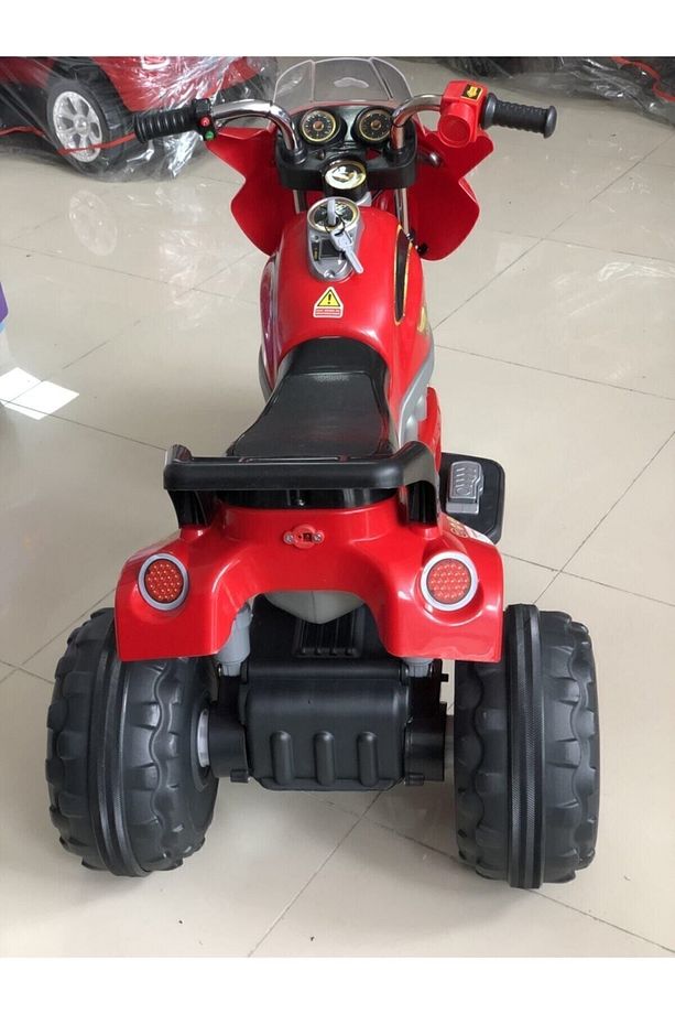 Kırmızı Aliş Go Way 404 12v. Turbo 3-7 Yaş Dev Akülü Motor - 3