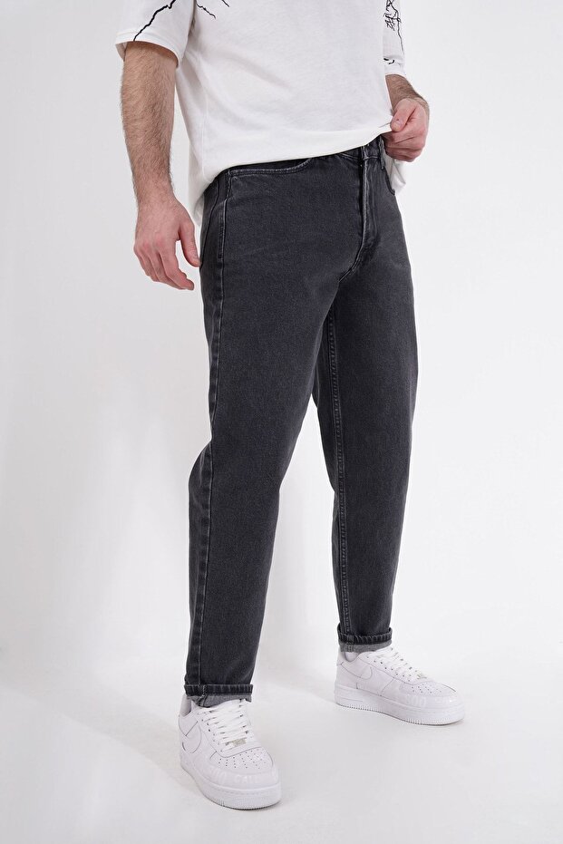 Basic Desensiz Erkek Mom Jean - 1