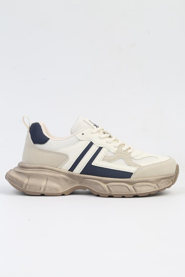 ® IMPORTED Women's Beige Sports Shoes BNI-10280