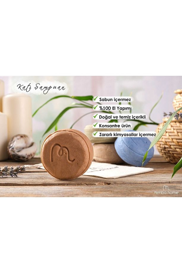 - Portakal & Jojoba Katı Şampuan 120 Gr, Bitkisel, %100 Doğal El Yapımı - 8