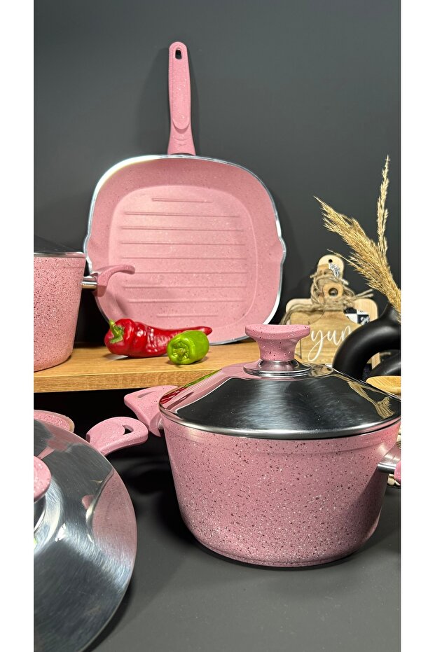 9 PARÇA GRANİT SET - 1