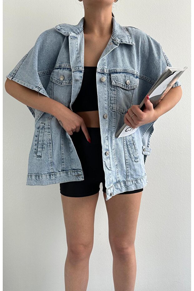 Kot Panço Ceket MAVİ - 4