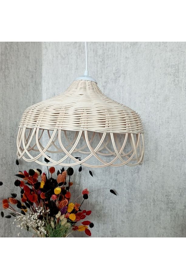 Rattan Bambu Bohem Avize - 1